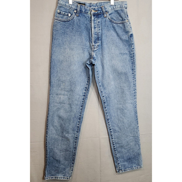 Banana Republic Denim - Banana Republic Jeans Women's Blue Medium Wash Straight Leg‎ Jeans Sz 8 Long